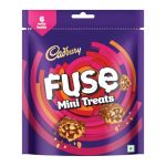 Cadbury Fuse Peanut & Caramel filled Mini Treats Chocolate Bars,93 Gm