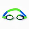 NIVIA Splash Jr. 2.0 Swimming Goggles for Adults, Polycarbonate Smoke Glass, Anti Fog, Silicon Strap, UV Protection, Comfort Fit – Blue/Green