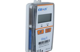 Ship With in 1-Day Advanced IoT Based Single Use Data Logger/Thermal Mapping, With Internal Temp, External temp, Location Sensing via GPS/LBS | Model: Elitech Glog5 TLE (Subscription Validity 90 days)