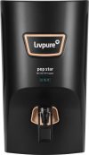 LIVPURE LIV-PEP-STAR-COPPER 7 L RO + UV + UF + Minerals + Copper Water Purifier(Black)