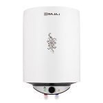 Bajaj Edrea 25 Litre Star Rated Storage Wall Mount Water Heater For Home | Polymer Coated Tank | Multiple Safety | Suitable For Highrise | Child Safety Mode | 2-Yr Product Warranty 【White】