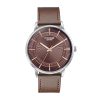 Sonata Poze 6 Strokes and Stroll Quartz Brown Round Dial Men’s Watch | Leather Strap Material | Watches for Men Analog – SP70076SL01