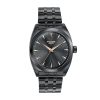Sonata Poze 6 Graphite Groove Gents Quartz Black Round Dial Men’s Watch | Stainless Steel Strap Material | Watches for Men Analog – SP70077NM01