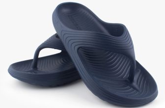 RED TAPE Men Flip Flops(Navy , 9)