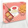 Haldirams Double Dhamaka 550 gm, (Contains Besan Burfi, Panjeeri Ladoo, Punjabi Mathi)