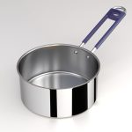 Lifelong Stainless Steel Heavy Bottom Saucepan with Glass Lid | 18cm, 2.25 L | Induction & Gas Stove Compatible | Saucepan with Handle & Knobs | Tea, Milk-Boiling Pot (LLSSP18, Silver), 2250 ml