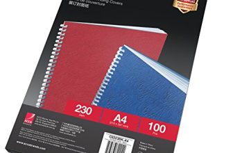 GBC Ibicover Binding Cover 63 Series 230GSM A4 Pink (Pack of 100)