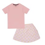 Clotth Theory Girls 100% Cotton Half Sleeves T-Shirt with Shorts | Day wear Set| Nightwear Set| Summer Set