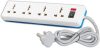 HAVELLS Spikestar Spikegaurd ( 2 mtr) 4  Socket Extension Boards(White, 1 m)