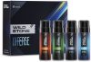 Wild Stone Intense No Gas Deo Travel Pack with Black, Ocean, Trance & Wood, 40ml each Mini Deodorant Spray  –  For Men(160 ml, Pack of 4)