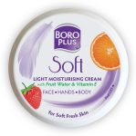 BOROPLUS Soft Light Moisturising Cream Light & Non-sticky|Provides 24 hour moisturisation(300 ml)