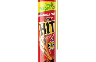 HIT Crawling Insect Killer Cockroach Killer Spray | Instant Kill | Deep-Reach Nozzle | Fresh Fragrance, 700ml