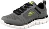 Skechers Mens Track – KNOCKHILL CCBK Casual Shoe – 6 UK (232001) Charcoal/Black