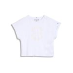 Tommy Hilfiger Girls White Color Tshirt (6)
