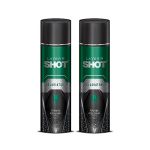 Layer’r Shot Gladiator Aerosol Perfume – 2 x 120ml Each | Long Lasting Premium Fragrance With Smokey Leather Body Spray | Luxurious Exotic Scent For Daily Use | Gift For Men