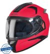 Steelbird SBH-17 Robot Fluo Motorbike Helmet(FLUO W.MELON GLOSSY)