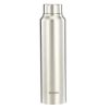 Amazon Brand – Solimo Stainless Steel Water Bottle | BIS-Approved | 900ml (Silver Steel Finish)