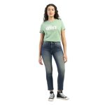 Levi’s Women’s High Rise 724 Slim Straight Fit Blue Jeans