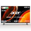 acer 108 cm (43 inches) Ultra I Series FHD Smart LED Google TV AR43FDJGU2841BD (Black) 2025 Model