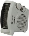 Amazon Brand – Solimo 2000/1000 Watts Room Heater with Adjustable Thermostat (ISI certified, Beige colour, Ideal for Small to Medium Room/ Area)