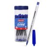 Reynolds DFINE Ball Pen SET – 25 BLUE PENS WITH COMFORTABLE GRIP |BLUE BALL PENS FOR WRITING | PEN FOR STUDENTS & OFFICE STATIONERY | 0.7 mm TIP SIZE