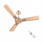 Havells 1200mm Enticer BLDC Motor Ceiling Fan | 5 Star with Remote, 100% Copper | Upto 55% Energy Saving with ECO Active Technology, High Air Delivery, 2 Year Warranty | (Pack of 1, White)