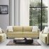 HomeTown Grace Fabric Two Seater Sofa in Olive Colour