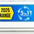 MarQ by Flipkart 2025 1.5 Ton 3 Star Split Inverter 5-in-1 Convertible with Turbo Cool Technology AC  – White(153IPG25WQ, Copper Condenser)