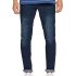 Numero Uno Men’s Contemporary Dark Wash Tappered Sustainable Jeans