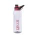 CELLO My Tag PET Water Bottle | 100% food grade | Leak proof and Break proof | Set of 3-1000ml | Aqua