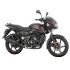 Bajaj Pulsar 125 Neon Disc Motorcycle/Motorbike – Ebony Black Solar Red Decals – Ex-Showroom