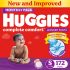 Huggies Complete Comfort Wonder Pants, India’s Fastest Absorbing Diaper | – M(152 Pieces)