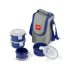 CELLO Puro Steel-X Benz Pro 600 | Leak Proof | Wide Mouth & Easy to Open | Insulated Inner Steel Outer Plastic Water Bottle | 520ml| Blue